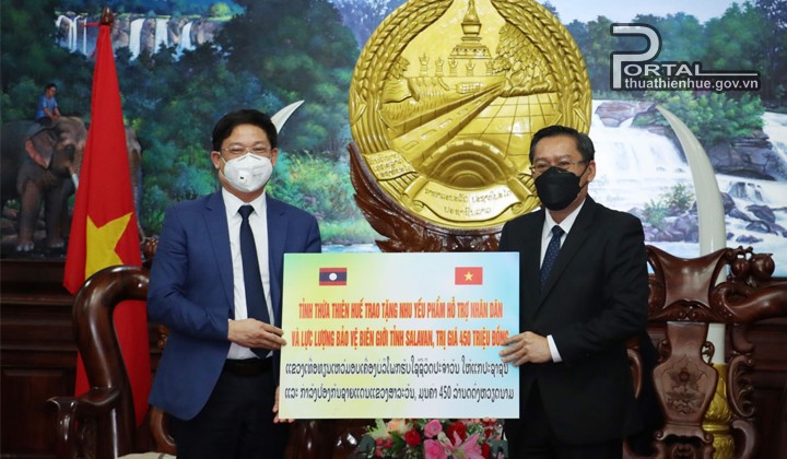 Thúc đẩy hợp tác giữa hai tỉnh Thừa Thiên Huế và Salavan (Lào)