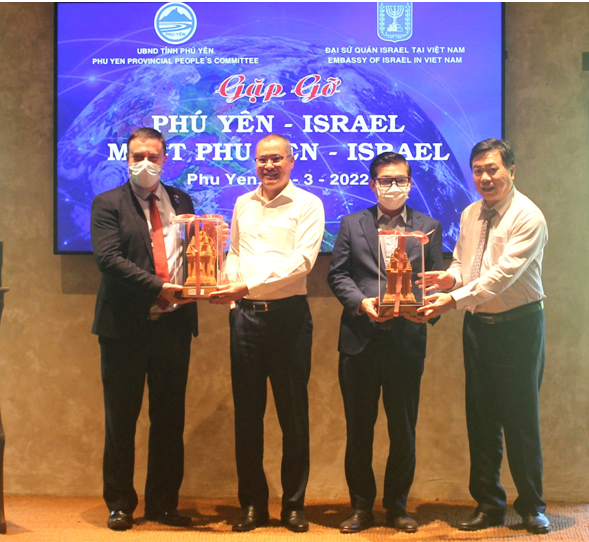 Tỉnh Phú Yên - Israel hợp tác cùng phát triển