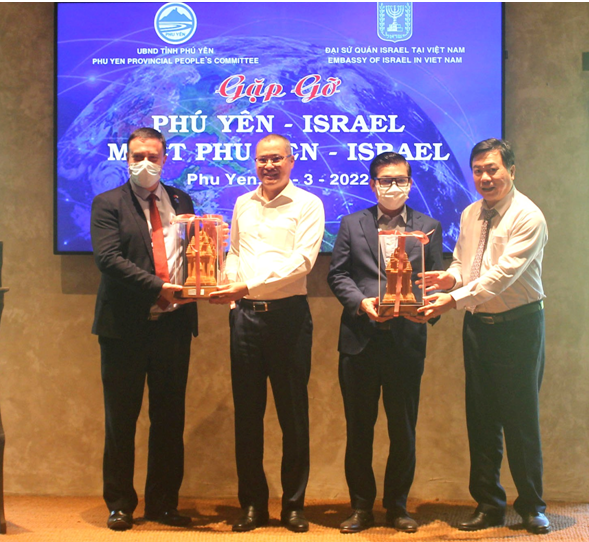 tinh phu yen israel hop tac cung phat trien
