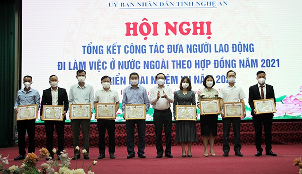 Nghệ An: đặt mục tiêu đưa 13.550 người lao động đi làm việc ở nước ngoài năm 2022