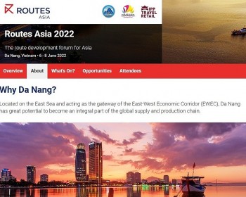 Diễn đàn phát triển đường bay Châu Á - Routes Asia 2022 sẽ được tổ chức tại Đà Nẵng