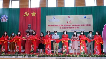 Zhi-Shan Foundation khánh thành 06 thư viện trường học và trao tặng 388 tủ sách tại Hà Tĩnh