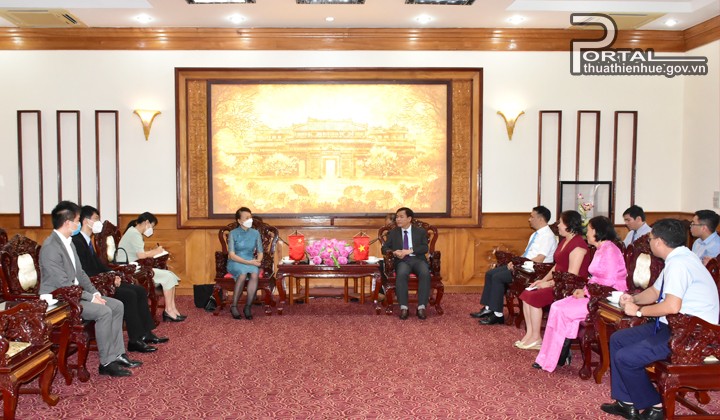 Thúc đẩy quan hệ hợp tác, hữu nghị giữa Thừa Thiên Huế với các địa phương Trung Quốc