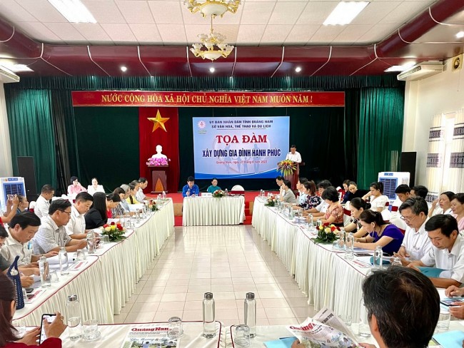 Quảng Nam tổ chức Tọa đàm về “Xây dựng gia đình hạnh phúc”