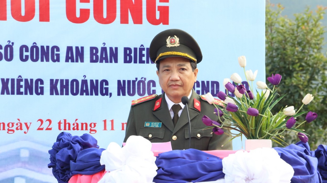 Triển khai xây dựng trụ sở Công an cho 7 bản thuộc tỉnh Xiêng Khoảng (CHDCND Lào)