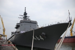 Hai tàu quét mìn thuộc Lực lượng tự vệ trên biển Nhật đến thăm Đà Nẵng