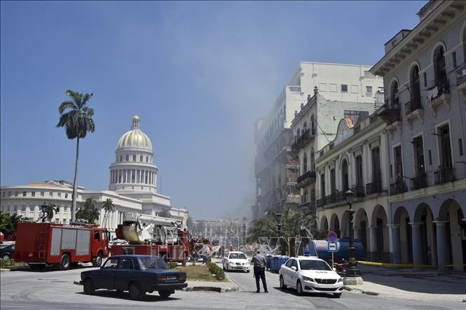 Nổ lớn ở trung tâm thủ đô Havana của Cuba: loại trừ nguyên nhân khủng bố hoặc tấn công
