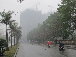 thoi tiet ha noi tu 8 91 mua phun lanh vao sang som xuat hien suong mu