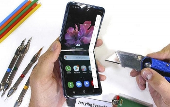 Siêu phẩm Galaxy Z Flip của Samsung dễ xước màn hình, gãy và nứt vỡ