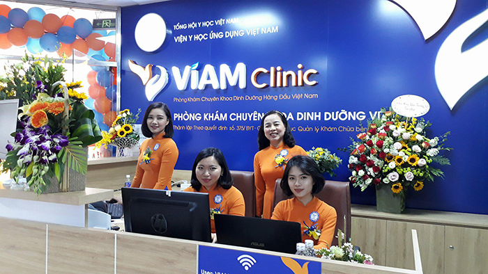 phong kham chuyen khoa dinh duong viam clinic nhan giai thuong uy tin the best brands in global award 2019