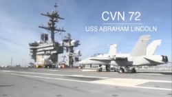 Sống trên tàu sân bay USS Abraham Lincoln Mỹ áp sát Iran