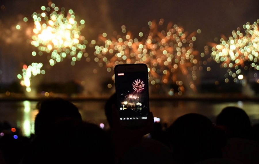 khan gia thoa suc trai nghiem 4g viettel tai le hoi phao hoa da nang