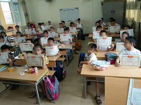 bo gddt noi ve anh ca lop nhan giay khen minh em lac long
