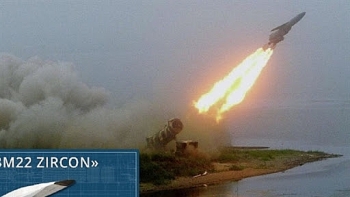 Clip: Uy lực kinh hồn của tên lửa siêu thanh Zircon Nga vừa phóng thử