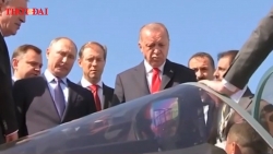 Video: Cận cảnh tiêm kích Su-57 khiến Tổng thống Thổ Nhĩ Kỳ phải kinh ngạc