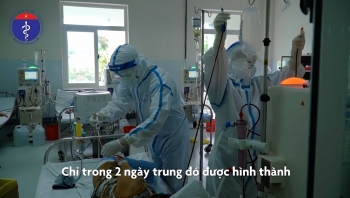 clip ky tich 2 ngay bien trung tam y te hoa vang thanh co so hien dai cuu chua benh nhan covid 19