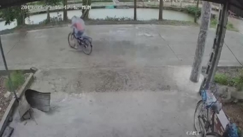 video truy tim tai xe dam vang be trai roi bo mac dau don duoi mua