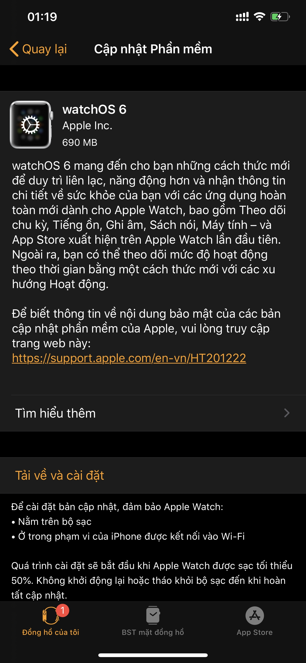 watchos 6 nhung tinh nang moi gi va tai ve the nao