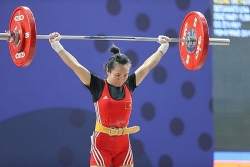 Khoảnh khắc Vương Thị Huyền tỏa sáng giành huy chương vàng cử tạ tại SEA Games