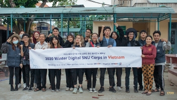 SNUSR và KCCC tặng 10 hệ thống lọc nước cho các trường học tại Bình Định