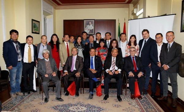 Ban chấp hành Hội Doanh nhân người Việt tại Italy nhiệm kỳ 2018 – 2021