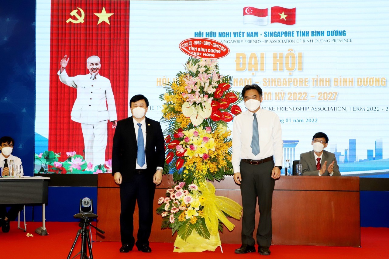 Hội hữu nghị Việt Nam-Singapore tỉnh Bình Dương Đại hội lần thứ nhất