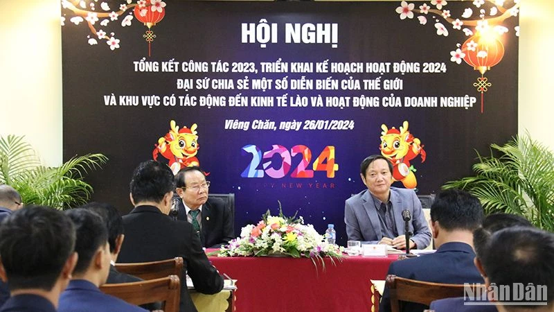 Hội Doanh nghiệp Việt Nam tại Lào đẩy mạnh hợp tác đầu tư, kết nối giao thương