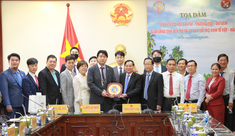 nhieu co hoi hop tac giua ben tre va cac doanh nghiep han quoc