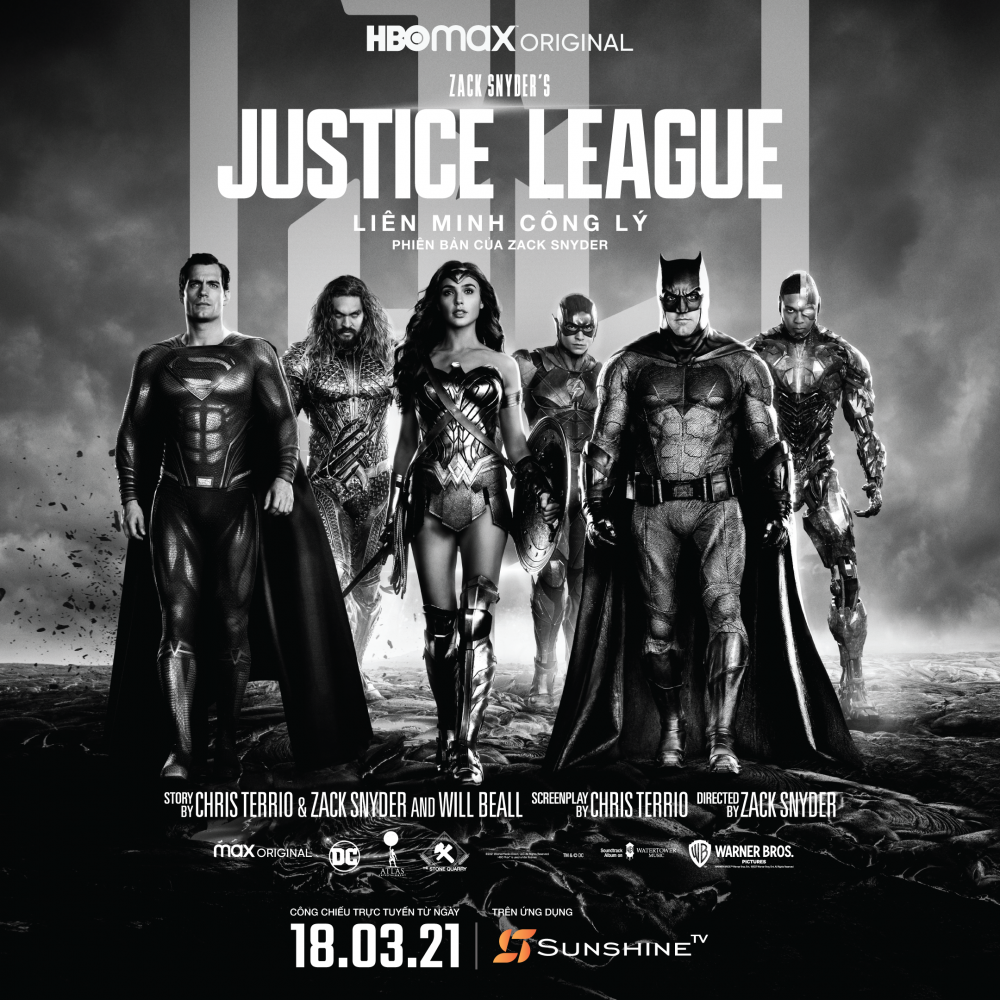 9 điều bất ngờ về bom tấn điện ảnh “Zack Snyder’s Justice League” công chiếu trên Sunshine TV