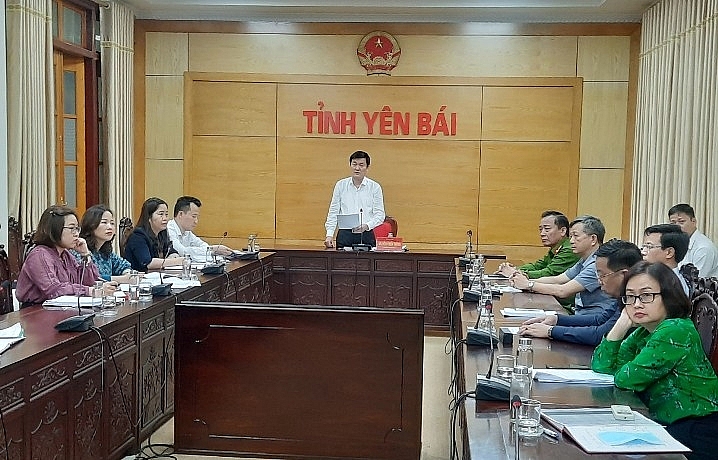 Ông Nguyễn Chiến Thắng - Phó Chủ tịch UBND tỉnh phát biểu tại Hội nghị.
