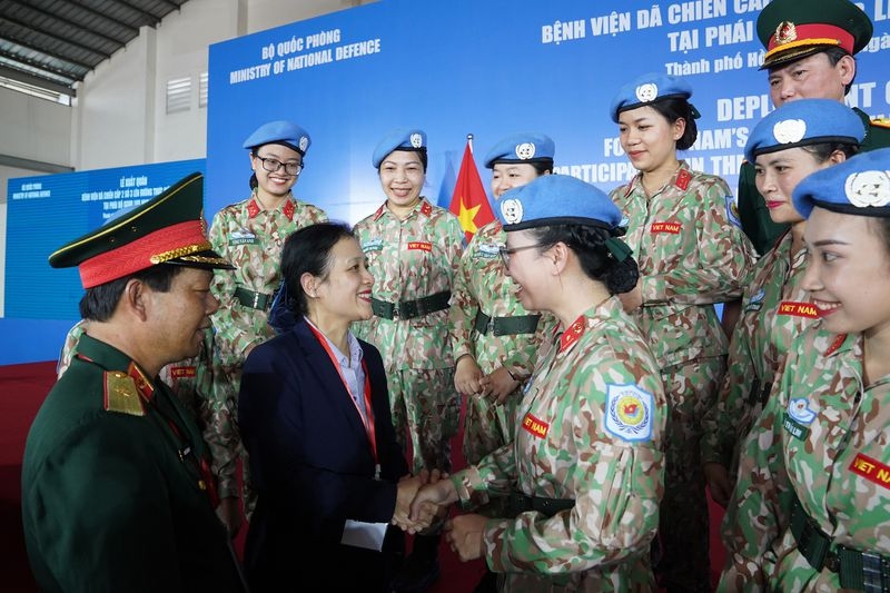 Bệnh viện dã chiến cấp 2 số 3 lên đường đến Nam Sudan: Mang văn hoá Việt Nam giao lưu với bạn bè quốc tế