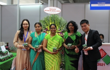 Đại sứ quán Sri Lanka giới thiệu trà Ceylon tại Hội chợ thương mại quốc tế Việt Nam lần thứ 30