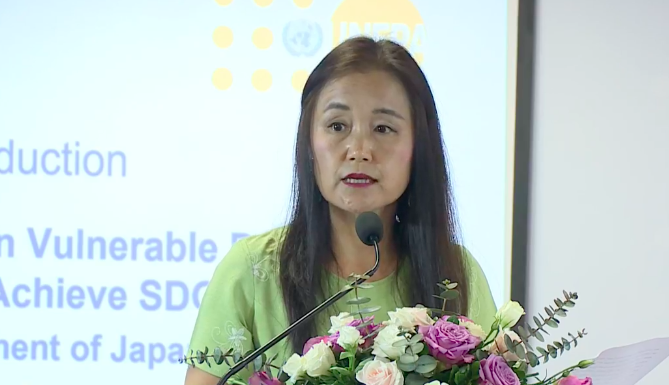 bà Naomi Kitahara, Trưởng đại diện UNFPA tại Việt Nam