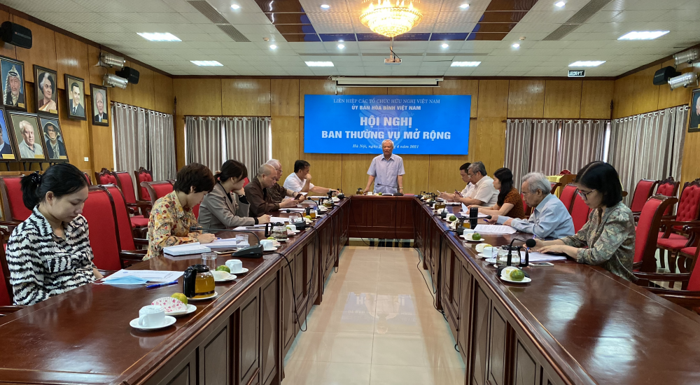 Uỷ ban Hòa bình Việt Nam đẩy mạnh công tác giáo dục hoà bình trong năm 2021 Uỷ ban Hòa bình Việt Nam đẩy mạnh công tác giáo dục hoà bình trong năm 2021