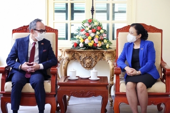 Đại sứ quán Thái Lan và VUFO trao đổi thông tin về các hoạt động kỷ niệm 45 năm thiết lập quan hệ ngoại giao hai nước