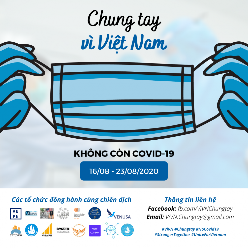 Người Việt tại Mỹ gây quỹ Chung tay vì Việt Nam - Không còn Covid-19