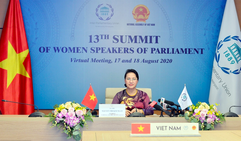 Chủ tịch Quốc hội Nguyễn Thị Kim Ngân: Việt Nam đã thông qua nhiều văn bản luật nhằm bảo vệ và thúc đẩy trao quyền của phụ nữ