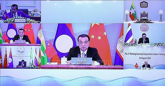 1223 vna potal prime minister takes part in mekong lancang cooperation leadersy meeting 111341421 stand