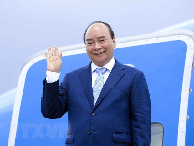Chủ tịch nước đã tới Hoa Kỳ, bắt đầu dự chương trình Đại hội đồng LHQ | Chính trị | Vietnam+ (VietnamPlus)