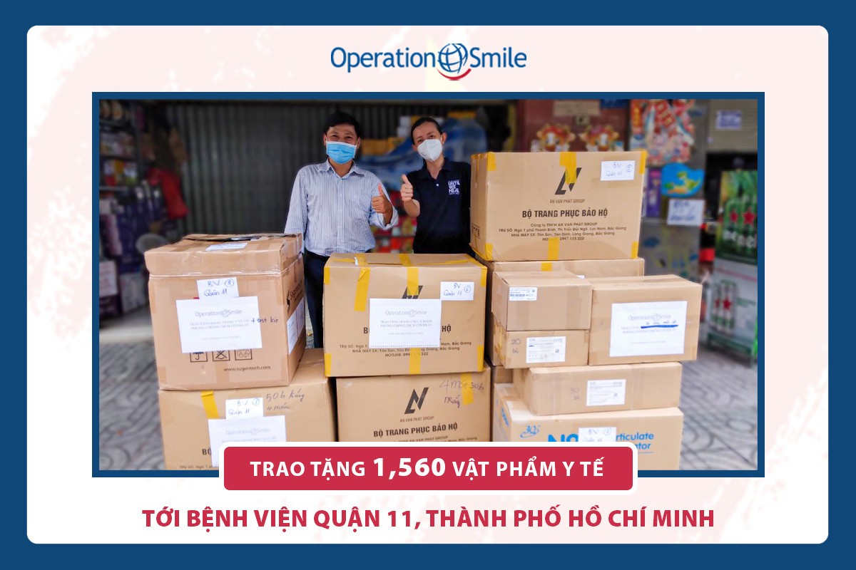 OS hoàn thành mục tiêu gây quỹ ủng hộ trang thiết bị và vật tư y tế cho các cán bộ y tế tuyến đầu chống dịch