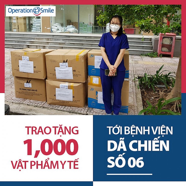 1,560 vật phẩm y tế đã được Operation Smile Vietnam gây quỹ và gửi đến bệnh viện quận 11. 1,560 vật phẩm y tế đã được Operation Smile Vietnam gây quỹ và gửi đến bệnh viện quận 11.