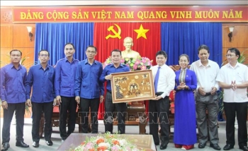 Đoàn Thanh niên tỉnh Chămpasắk (Lào) giao lưu, trao đổi kinh nghiệm tại Đắk Lắk