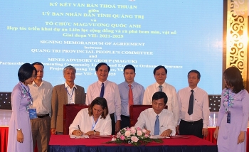 Quảng Trị là một điểm sáng về thu hút, vận động nguồn vốn viện trợ PCPNN của cả nước