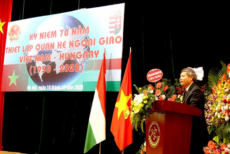 Chủ tịch Hội Hữu nghị Việt Nam-Hungary Phạm Công Tạc.