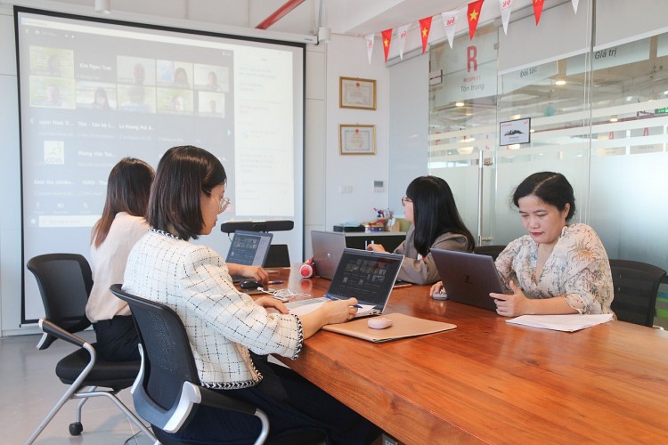 Đại biểu Quỹ Hỗ trợ chương trình, dự án an sinh xã hội Việt Nam (AFV) tham dự Diễn đàn trực tuyến