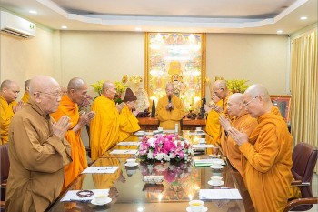 hoi nhap va phat trien cung dat nuoc la chu de cua dai le ky niem 40 nam thanh lap giao hoi phat giao viet nam