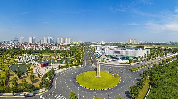 Thành phố thông minh quốc tế Vinhomes Smart City (Nam Từ Liêm, Hà Nội) có diện tích 280ha, nằm tại trung tâm hành chính mới phía tây Thủ đô. 