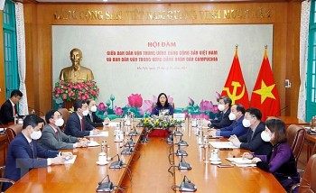 Việt Nam - Campuchia tăng cường hợp tác trong công tác dân vận