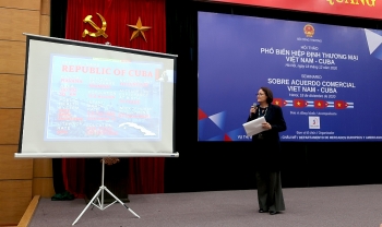 Doanh nghiệp Việt Nam cần tận dụng tốt ưu đãi từ Hiệp định Thương mại Việt Nam-Cuba