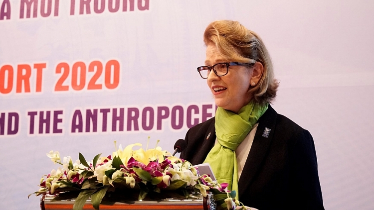 bà Caitlin Wiesen – Đại diện thường trú của Chương trình phát triển Liên Hợp Quốc (UNDP) tại Việt Nam.